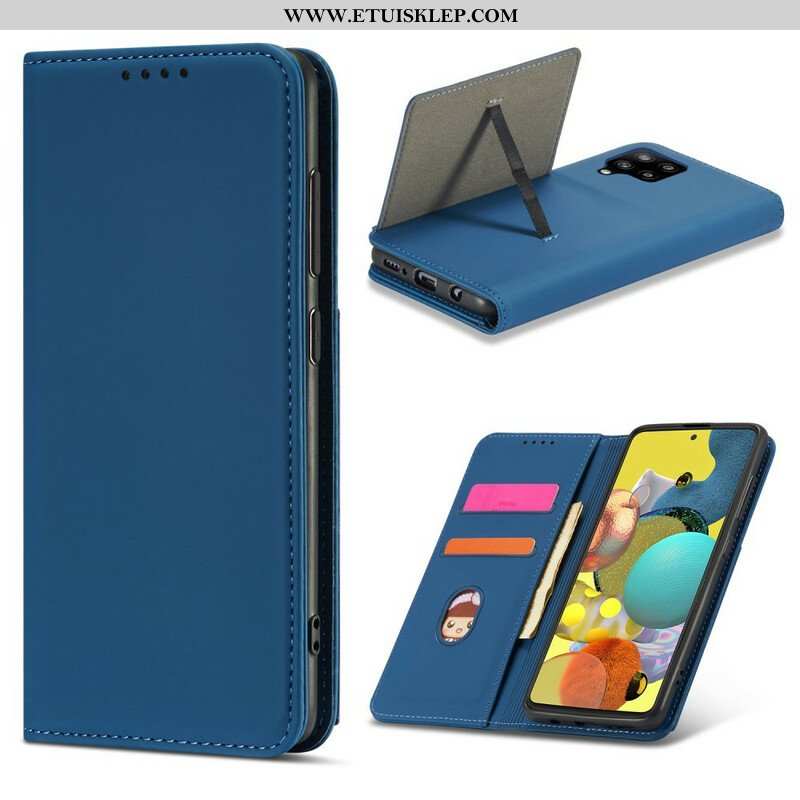 Etui Na Telefon do Samsung Galaxy A42 5G Etui Folio Stojak Na Karty